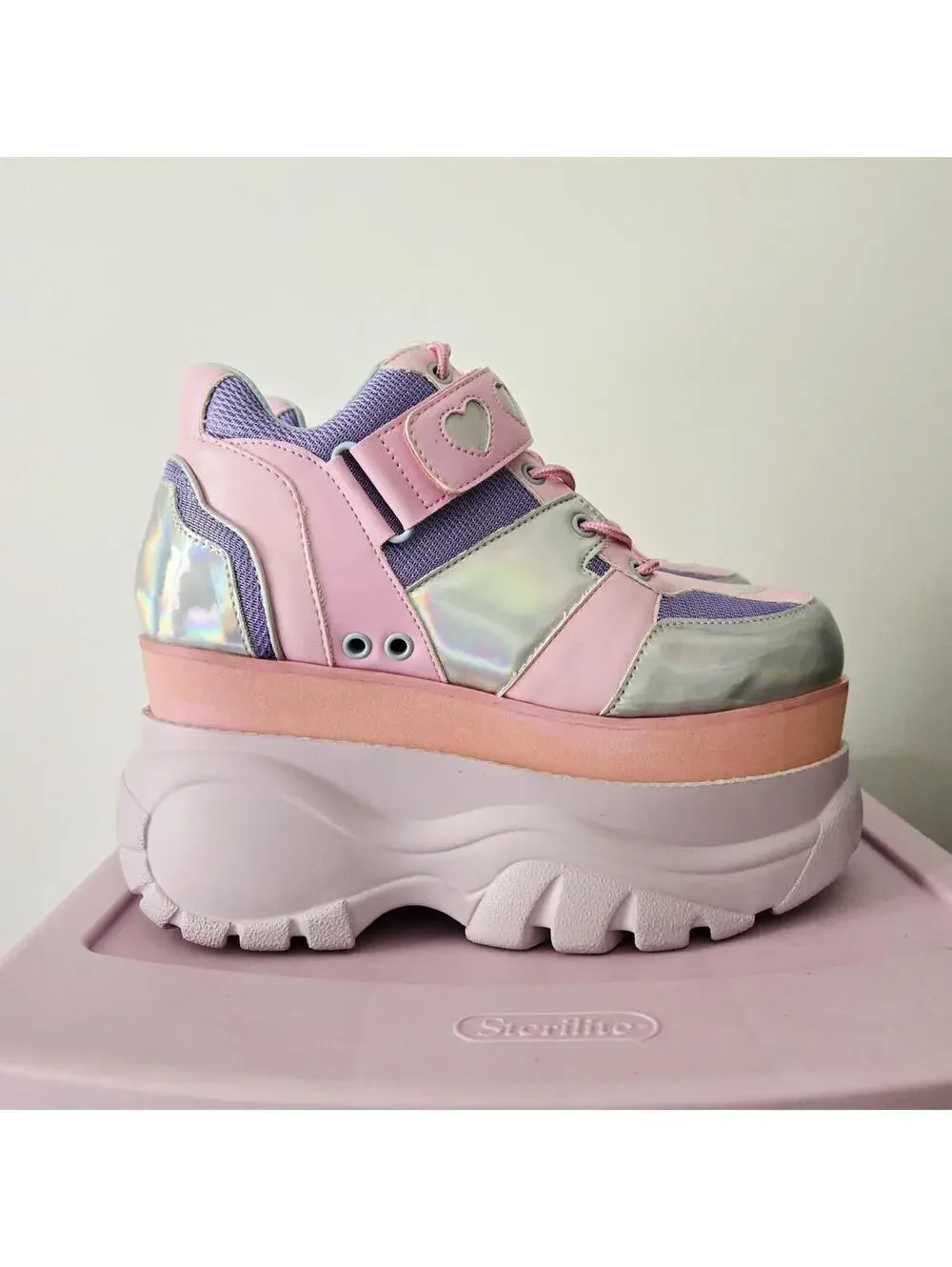 🎀 Sugar Thrillz x Dolls Kill Fairywalker Platforms 🎀 - Picture 1 of 6